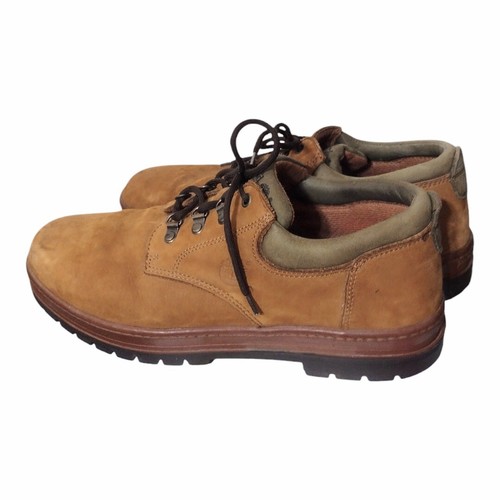 Timberland scarpe uomo scamosciate stringate tomaia in pelle taglia 13M