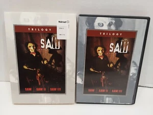 Saw Trilogy DVD 2007 3-Disc Set 1 2 3 Cary Elwes Tobin Bell Donnie Wahlberg - Imagen 1 de 11