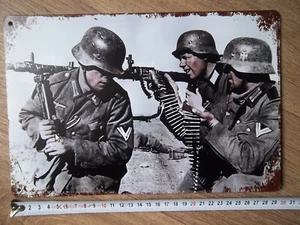 plaque décoration militaire musée collection Allemand 2ww no casque - Foto 1 di 2