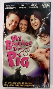 My Brother The Pig VHS Scarlett Johansson Eva Mendes Judge Reinhold Fleming NEW - Picture 1 of 6
