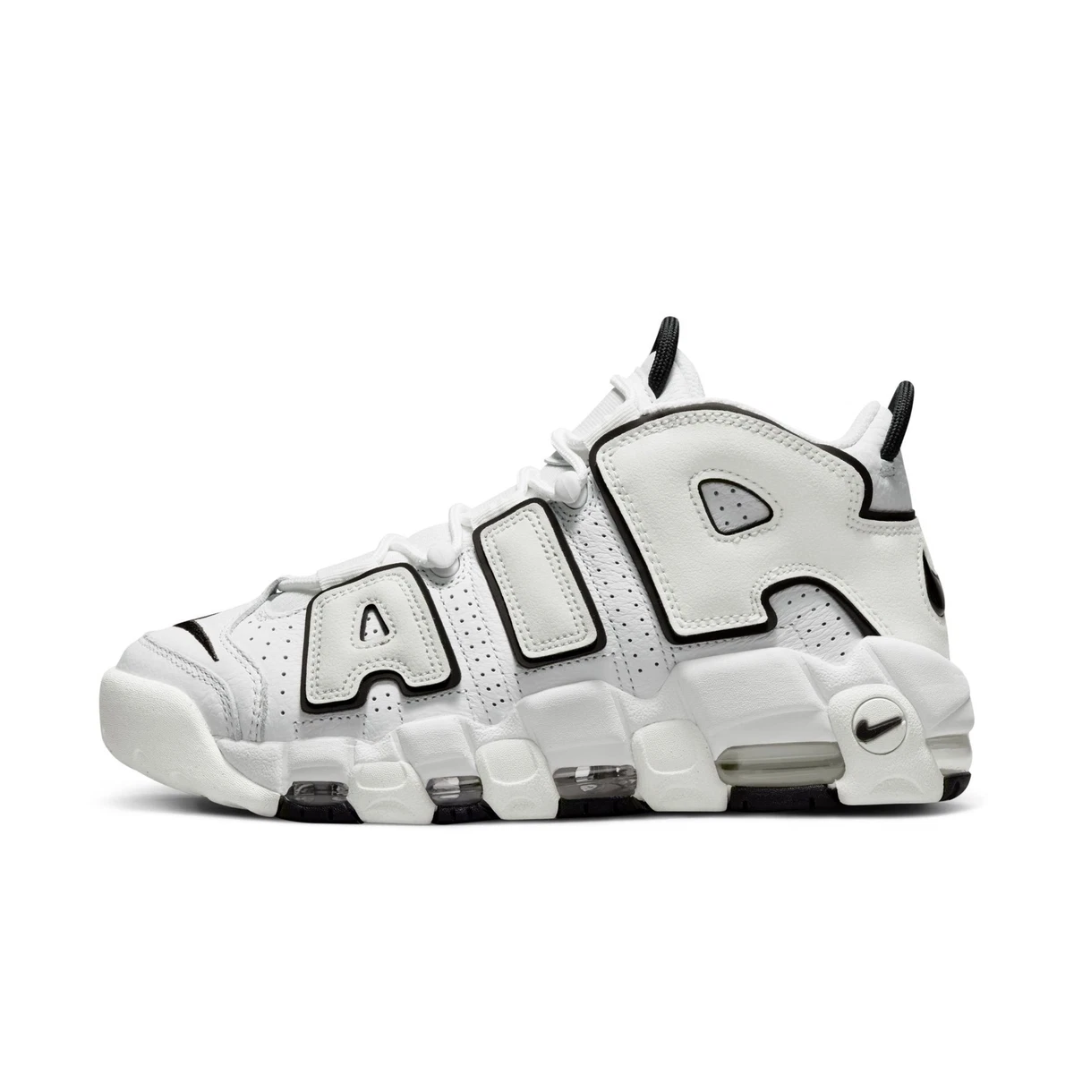 Preços baixos em Nike Air More Uptempo White Black W | eBay