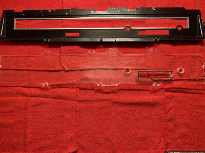 Used  1966 Ford Galaxie Dash Cluster Bezel C5AF-10894 & Dash Lens Free Shipping - Image 1 of 4