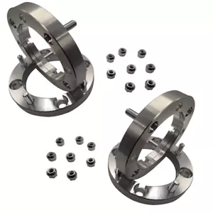 4X for Polaris 3/8" Studs To Polaris 12mm Wheel Adapters/Spacers 4x156 1" Thick - Picture 1 of 10