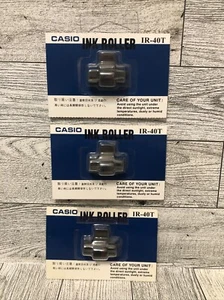 3 Pack - IR-40T Black and Red Calculator Ink Roller NEW - Afbeelding 1 van 3