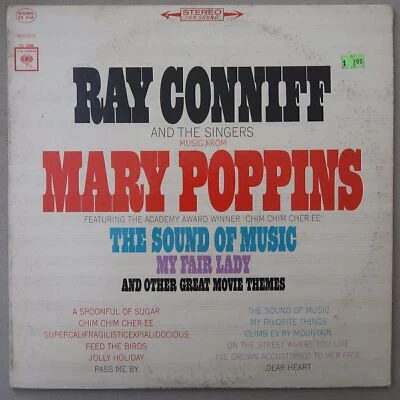 RAY CONNIFF MUSIC FROM MARY POPPINS VINYL LP COLUMBIA VG 88 - Image 1 of 4