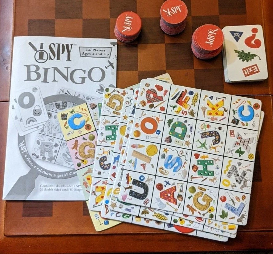 I Spy 宾果游戏 - 选择您的替换零件 - S114 — 第 1/1 张图片