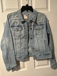 SO goods For Life Jean Jacket Light Wash size L - Picture 1 of 2