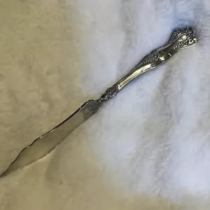 Cuchillo Esparcidor de Mantequilla Maestro Ant Silverplate DE COLECCIÓN Uvas 1847 Rogers - Imagen 1 de 1