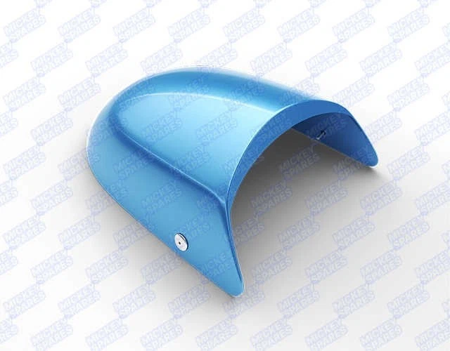 NEUF CAPOT DOUBLE SIÈGE BLEU ROYAL ENFIELD VENTURA POUR CONTINENTAL GT - Photo 1/1