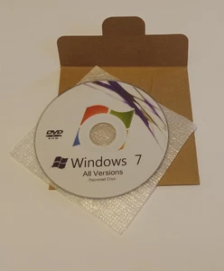 Microsoft Windows 7 All Version Reinstallation Recovery DVD Disc - Picture 1 of 2