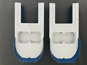 Menge 2 Lego Bootsrumpf riesiger dunkelblauer Bogen 20X40X7 dunkelblau 6177617 - Bild 1 von 5