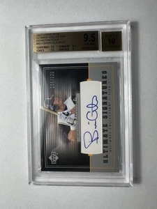 2002 Upper Deck Ultimate Signatures Brian Giles 108/220 BGS 9.5 Autograph 10 - Bild 1 von 7