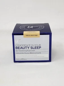 Crema de noche para dormir IT Cosmetics Confidence in Your Beauty 2 oz ácido hialurónico - Imagen 1 de 5