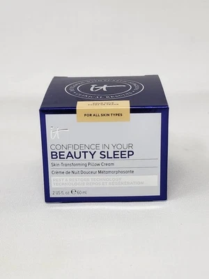 Crema de noche para dormir IT Cosmetics Confidence in Your Beauty 2 oz ácido hialurónico Foto 1 de 4