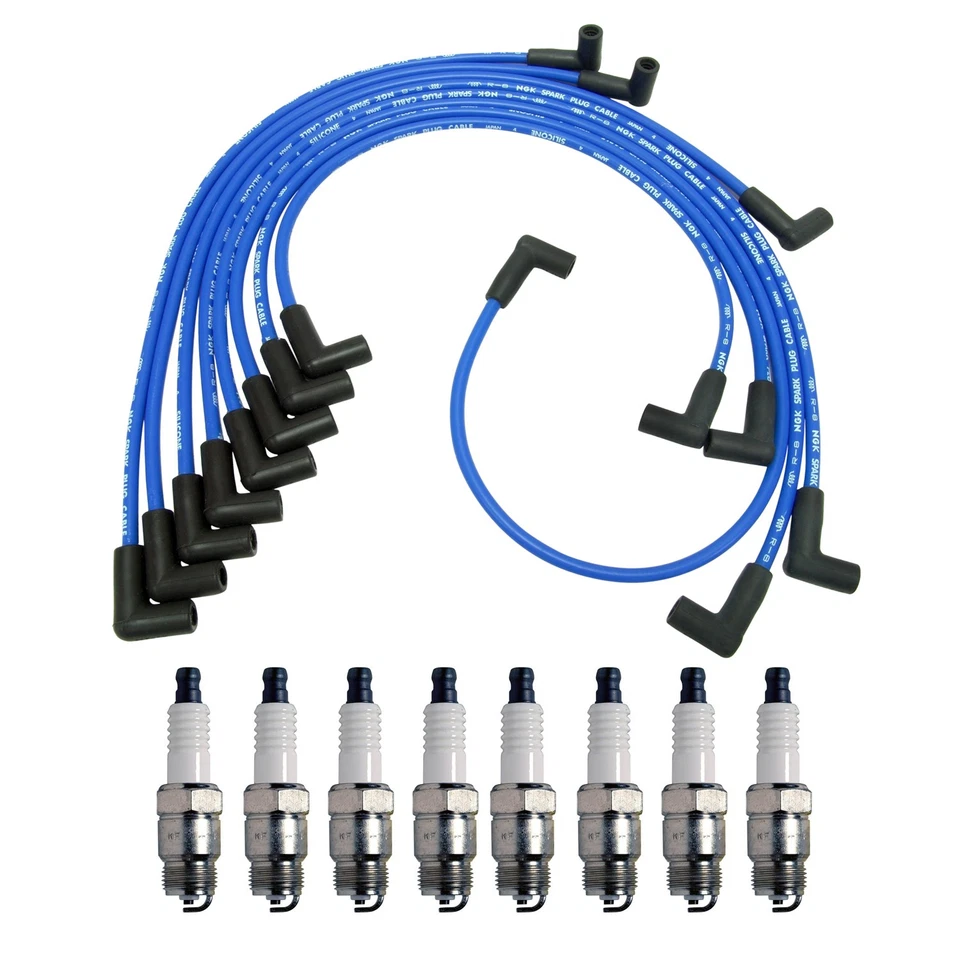 Juego de 8 bujías de níquel Denso NGK de 8 mm para GMC K1500 5,7 L V8 GAS Vin M Foto 1 de 1