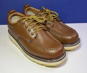 Sears Die Hard Sure Track Herren Größe 11 D Oxford Leder Arbeitsschuhe 82994 - Bild 1 von 12