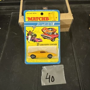 Matchbox Superfast #27 Lamborghini Countach 1973 Made In England Diecast 1/64 - Bild 1 von 18