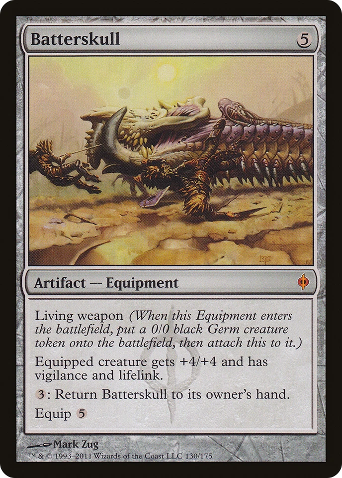 Batterskull #130 (HP) New Phyrexia NPH Magic MTG - Image 1 of 1