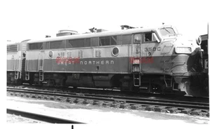 25C487 RP 1969 GREAT NORTHERN RAILROAD LOCO #358-C SEATTLE - Picture 1 of 1