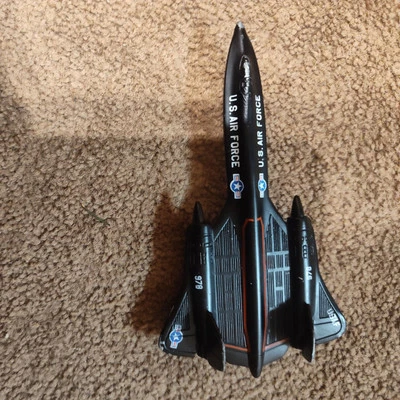 MATCHBOX Intl Macau SB29 1989 Sky Busters Black SR71 BLACKBIRD No Box - Image 1 of 4
