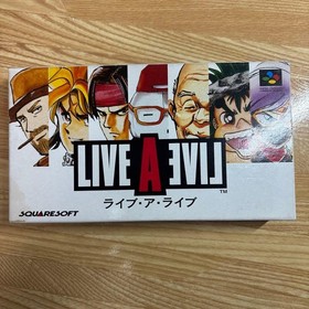 Live A Live Boxed Nintendo Super Famicom SFC SQUARE 1994 Japan No Manual