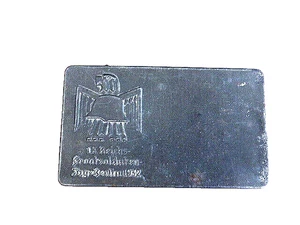 13 Reichs-Frontsodaten-Tag Berlin 1932, Blechdose antik - Bild 1 von 2