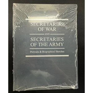 Secretaries of War Secretaries of the Army Book Portraits & Biogrphical Sketches - Picture 1 of 2
