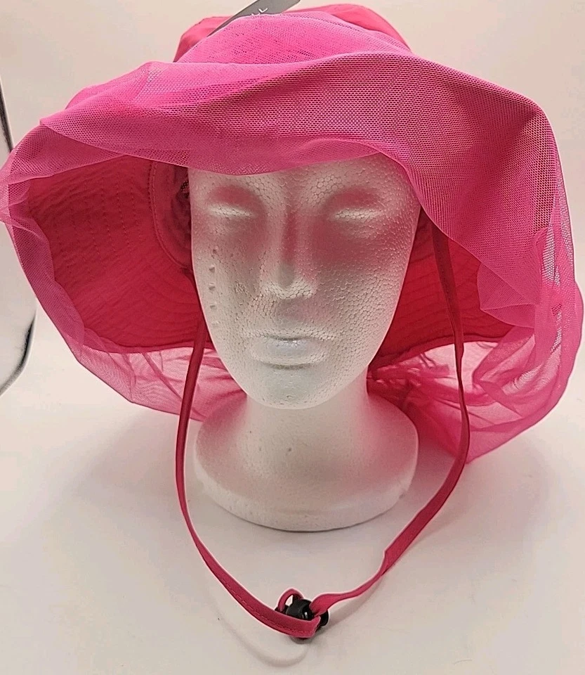 Mosquitera sombrero Boonie rosa camuflaje coll para mujer talla única nuevo con etiquetas  Foto 1 de 4
