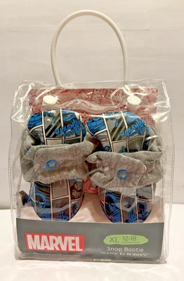Botín a presión Marvel Black Panther para niños pequeños talla XL 12-18 meses Foto 1 de 4