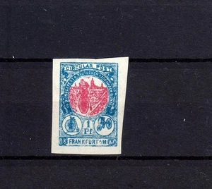 FRANKFURT "B"  STADTPOST  1887  "HOCHRADFAHRER"  Mi 28 B - Picture 1 of 1