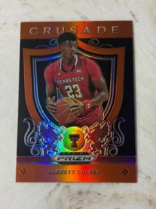 JARRETT CULVER - 2019 PANINI PRIZM DRAFT BASKETBALL ORANGE SILVER PRIZM ROOKIE - Picture 1 of 2