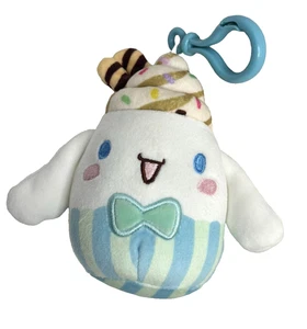 Squishmallows Cinnamoroll By Sanrio Clip On 3,5" Nuovo con etichette - Foto 1 di 5