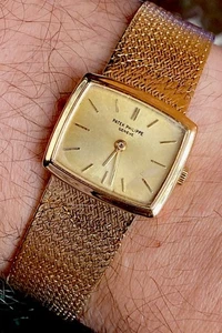 Reloj Mujer Patek Philippe 23mm Oro Sólido 18K 50Grs. Cuerda Manual Ref. 3352/1 - Imagen 1 de 23