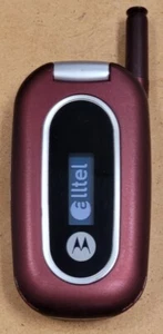 Motorola W315 - Red and Silver ( Alltel ) CDMA Flip Phone - Very Rare Color - Picture 1 of 8