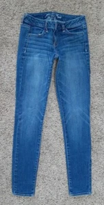 Pantalones de mezclilla ajustados elásticos para mujer AMERICAN EAGLE - talla 4 - 26 x 30 - - Imagen 1 de 6