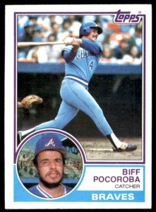 1983 Topps Baseball #676 Biff Pocoroba - Bild 1 von 2