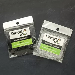 DreadLab - 200 Stck. Mini-Haargummibänder - für Zöpfe/Dreadlocks/Zöpfe - Bild 1 von 5