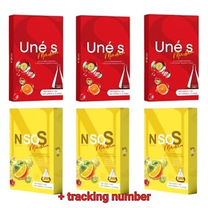 3+3 NEW UNE S NSOS Set Fat Block & Burn Green Tea White Kidney Bean L-Carnitine - Picture 1 of 8