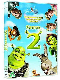 Shrek 2: Enchanting Far Far Away Edition DVD Disc Only Free P & P  - Image 1 of 1