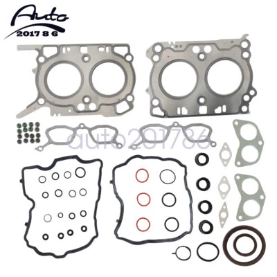 Juego de juntas de culata aptas para Subaru Crosstrek XV Crosstrek 2.0 DOHC FB20 2012-2017 Foto 1 de 4