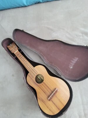 Vintage Kamaka Tiki Concert Ukelele - Image 1 of 4