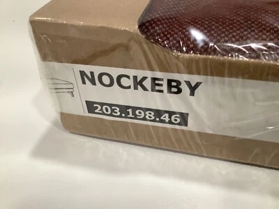 Ikea NOCKEBY COVER SLIPCOVER FOR Footstool /Ottoman TALLMYRA RUST New - Image 1 of 2