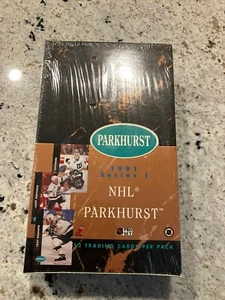 1991 PARKHURST NHL HOCKEY Series 1 Factory Sealed Wax Box 36 Packs Gretzky - Picture 1 of 3