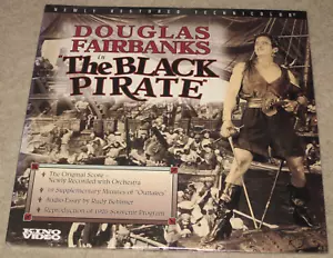 Douglas Fairbanks THE BLACK PIRATE Kino/Image LASERDISC LD NTSC New (1967) - Imagen 1 de 2