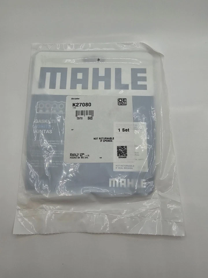 (QTY 3) Mahle Engine Water Pump Mounting Gasket K27080 for Chrysler - Изображение 1 из 4