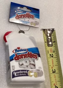 Mini Donut Donettes Navidad Papá Noel Sombrero Adorno Imitación Comida 2024 RUZ Anfitriona - Imagen 1 de 3