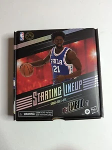 Hasbro Joel Embiid Philadelphia 76ers NBA Starting Lineup Series 1 Action Figure - Picture 1 of 2