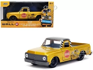 1972 CHEVROLET CHEYENNE PICKUP GOLD "WALL-E" 1/32 DIECAST MODEL BY JADA 34925 - Picture 1 of 9