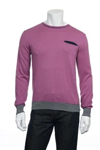 Perry Ellis Light Purple Crew Neck Sweater - Picture 1 of 5