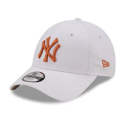 New Era 9Forty Enfants Cap - New York Yankees blanc toffee - Photo 1/4